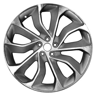 Replace® - 10 Spiral-Spoke Silver with Machined Face 21x9 Alloy Factory Wheel - Remanufactured