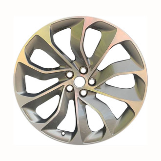 Replace® - 10 Spiral-Spoke Machined Charcoal 21x9 Alloy Factory Wheel - Remanufactured