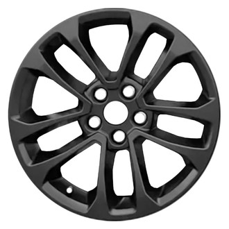 Replace® - Double 5-Spoke Gloss Black 17x7 Alloy Factory Wheel - Remanufactured