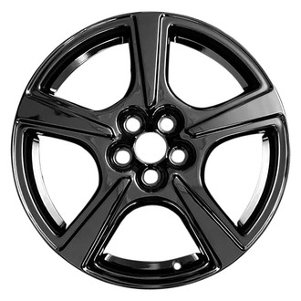 Replace® - 5-Spoke Painted Gloss Black 18x7 Alloy Factory Wheel - Remanufactured