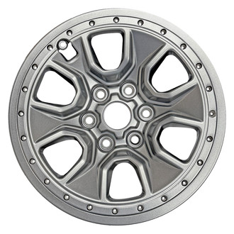 Replace® - 6 I-Spoke All Painted Dark Charcoal 17x8.5 Alloy Factory Wheel - Remanufactured