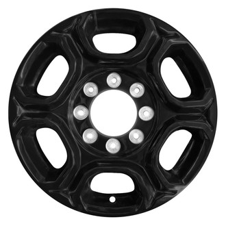 Replace® - 6 I-Spoke Gloss Black 18x8 Alloy Factory Wheel - Remanufactured