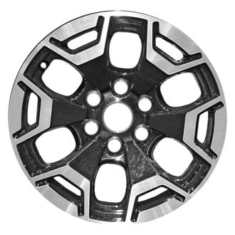 Replace® - 6 Split-Spoke Machined Gloss Black 18x8.5 Alloy Factory Wheel - Remanufactured