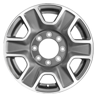 Replace® - 6 I-Spoke Machined Medium Charcoal Metallic 18x8 Alloy Factory Wheel - Remanufactured