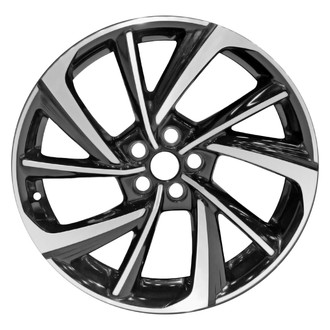 Replace® - 10-Spoke Machined Gloss Black 20x8 Alloy Factory Wheel - Remanufactured
