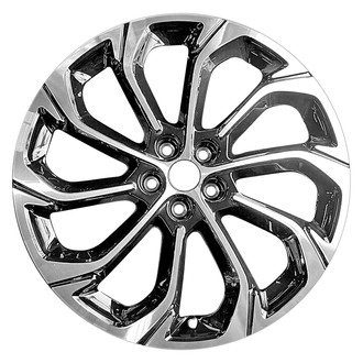Replace® - 10 I-Spoke Machined Gloss Black 21x8 Alloy Factory Wheel - Remanufactured