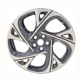 Replace® - 5 Split-Spoke Machined Gloss Black 20x8 Alloy Factory Wheel - Remanufactured