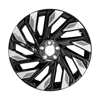 Replace® - 10 Split-Spoke All Painted Gloss Black 22x8.5 Alloy Factory Wheel - Remanufactured