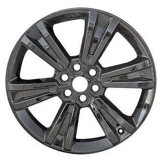 Replace® - 6 I-Spoke All Painted Gloss Black 22x8.5 Alloy Factory Wheel - Remanufactured