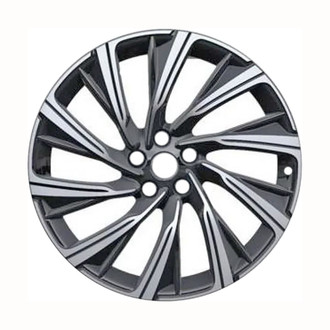 Replace® - 10 I-Spoke Machined Dark Charcoal Metallic 20x8 Alloy Factory Wheel - Remanufactured