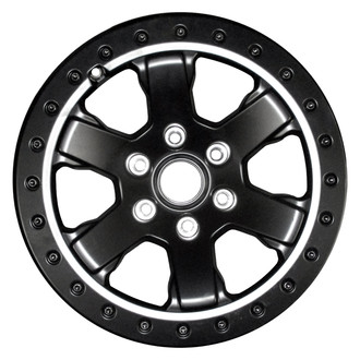 Replace® - 6 I-Spoke All Painted Black 17x8.5 Alloy Factory Wheel - Remanufactured