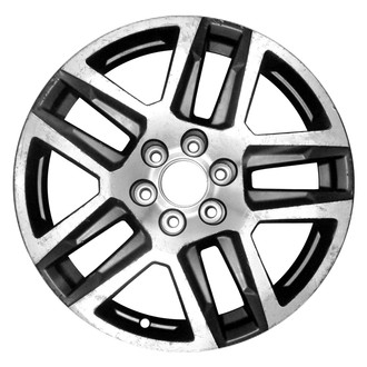 Replace® - 5 Double-Spoke Machined and Dark Charcoal 20x9 Alloy Factory Wheel - Replica