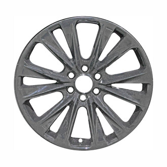 Replace® - 12 I-Spoke All Painted Gloss Black 23x10 Alloy Factory Wheel - Remanufactured
