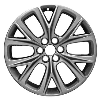 Replace® - 6 Y-Spoke Light Smoked Hypersilver 20x8 Alloy Factory Wheel - Remanufactured