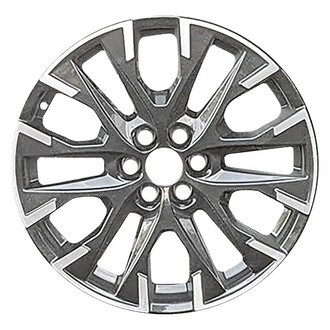 Replace® - 12 I-Spoke Machined Black Metallic 20x8 Alloy Factory Wheel - Remanufactured