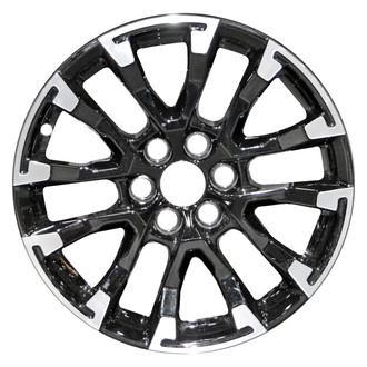 Replace® - 12 I-Spoke Machined Gloss Black 18x8 Alloy Factory Wheel - Remanufactured