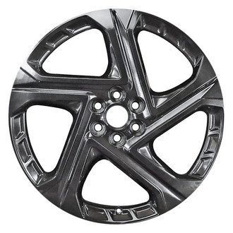 Replace® - 5-Spoke All Painted Gloss Black 21x9 Alloy Factory Wheel - Remanufactured