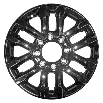 Replace® - 12 I-Spoke All Painted Gloss Black 20x8.5 Alloy Factory Wheel - Remanufactured