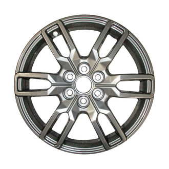Replace® - 6 Double-Spoke All Painted Dark Charcoal Metallic 18x7.5 Alloy Factory Wheel - Remanufactured