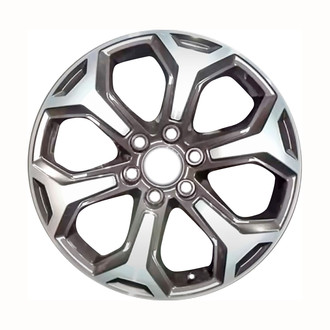 Replace® - 6 I-Spoke Machined Black Metallic 20x9 Alloy Factory Wheel - Remanufactured