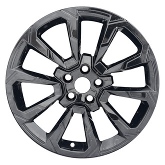 Replace® - 10 I-Spoke All Painted Gloss Black 19x7.5 Alloy Factory Wheel - Remanufactured