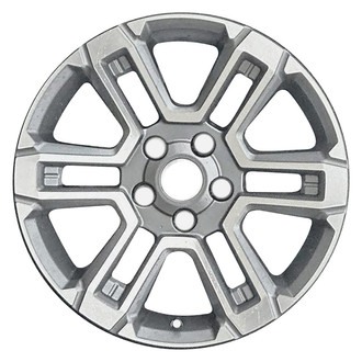 Replace® - 6 Split-Spoke Machined Medium Charcoal Metallic 17x7.5 Alloy Factory Wheel - Remanufactured