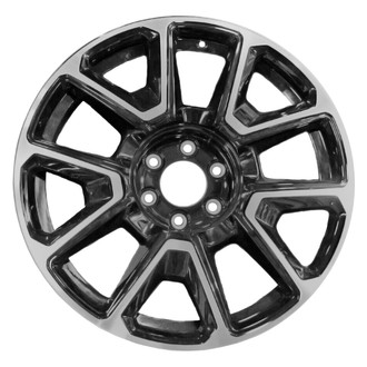 Replace® - 10-Spoke Machined Gloss Black 22x9 Alloy Factory Wheel - Remanufactured