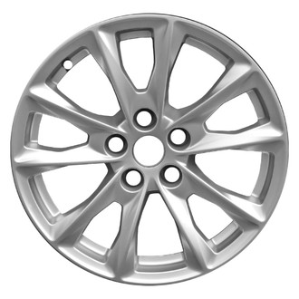 Replace® - 10-Spoke Painted Sparkle Silver 18x8 Alloy Factory Wheel - Remanufactured