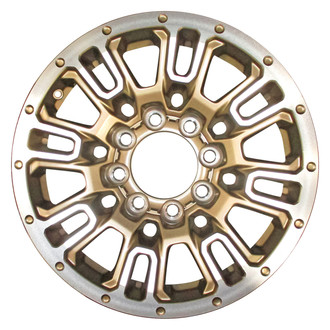 Replace® - 8 Split-Spoke Machined Dark Tannish Brown Satin 18x9 Alloy Factory Wheel - Remanufactured