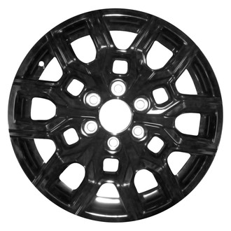 Replace® - 18-Slot Gloss Black 18x8.5 Alloy Factory Wheel - Remanufactured