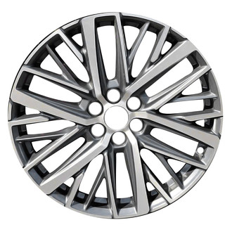 Replace® - 12 Split-Spoke Machined Charcoal Matte 21x8.5 Alloy Factory Wheel - Remanufactured