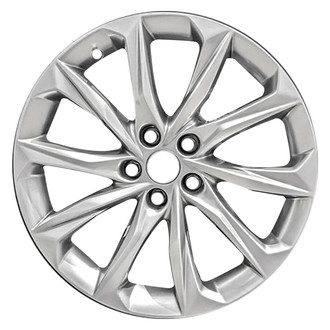 Replace® - 10 I-Spoke All Painted Light Hyper Silver 19x8 Alloy Factory Wheel - Remanufactured