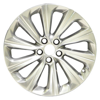 Replace® - 10 I-Spoke All Painted Hyper Silver 19x8 Alloy Factory Wheel - Remanufactured