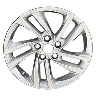 Replace® - Double 5-Spoke All Painted Sparkle Silver 17x7.5 Alloy Factory Wheel - Remanufactured