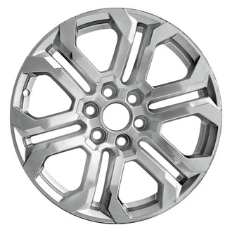 Replace® - 6 Double-Spoke Sparkle Silver 20x9 Alloy Factory Wheel - Remanufactured