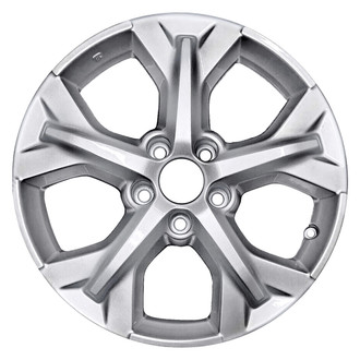Replace® - 5-Spoke Sparkle Silver 17x6.5 Alloy Factory Wheel - Remanufactured