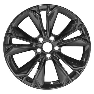 Replace® - 10-Spoke Painted Gloss Black 19x7.5 Alloy Factory Wheel - Remanufactured