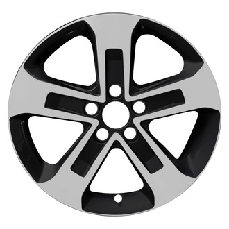 Replace® - 5-Spoke Machined Dark Silver Metallic 18x8 Alloy Factory Wheel - Remanufactured