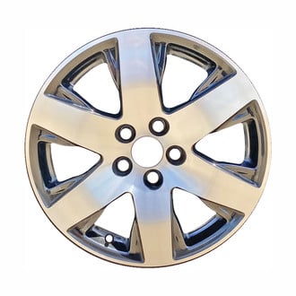 Replace® - 6 I-Spoke Machined Gloss Black 18x7.5 Alloy Factory Wheel - Remanufactured