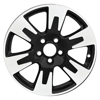 Replace® - 6 I-Spoke Machined Gloss Black 18x8 Alloy Factory Wheel - Remanufactured