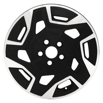 Replace® - 10-Slot Machined Medium Charcoal Metallic 17x7 Alloy Factory Wheel - Remanufactured