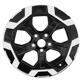 Replace® - 5-Spoke Machined Gloss Black 18x7.5 Alloy Factory Wheel - Remanufactured