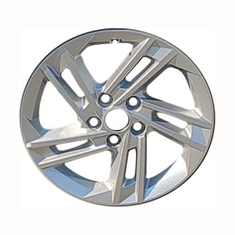 Replace® - 5 Split-Spoke All Painted Sparkle Silver 17x7 Alloy Factory Wheel - Replica