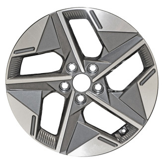 Replace® - 5-Spoke Machined Medium Charcoal 18x7.5 Alloy Factory Wheel - Replica