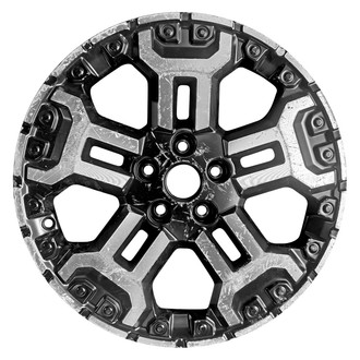 Replace® - 5 Split-Spoke Machined Black Matte 18x7.5 Alloy Factory Wheel - Replica