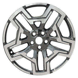 Replace® - Alternating-Spoke Machined Gloss Black 20x7.5 Alloy Factory Wheel - Remanufactured