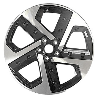 Replace® - 5-Spoke Machined Gloss Black 19x8 Alloy Factory Wheel - Remanufactured