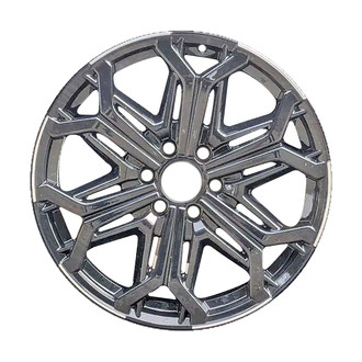 Replace® - 6 Split-Spoke Machined Flange Gloss Black 22x8.5 Alloy Factory Wheel - Remanufactured