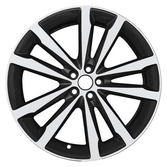 Replace® - Double 5-Spoke Machined Dark Charcoal 20x8.5 Alloy Factory Wheel - Remanufactured