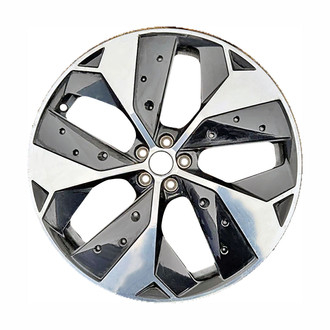 Replace® - 5-Spoke Polished Gloss Black 22x8.5 Alloy Factory Wheel - Remanufactured